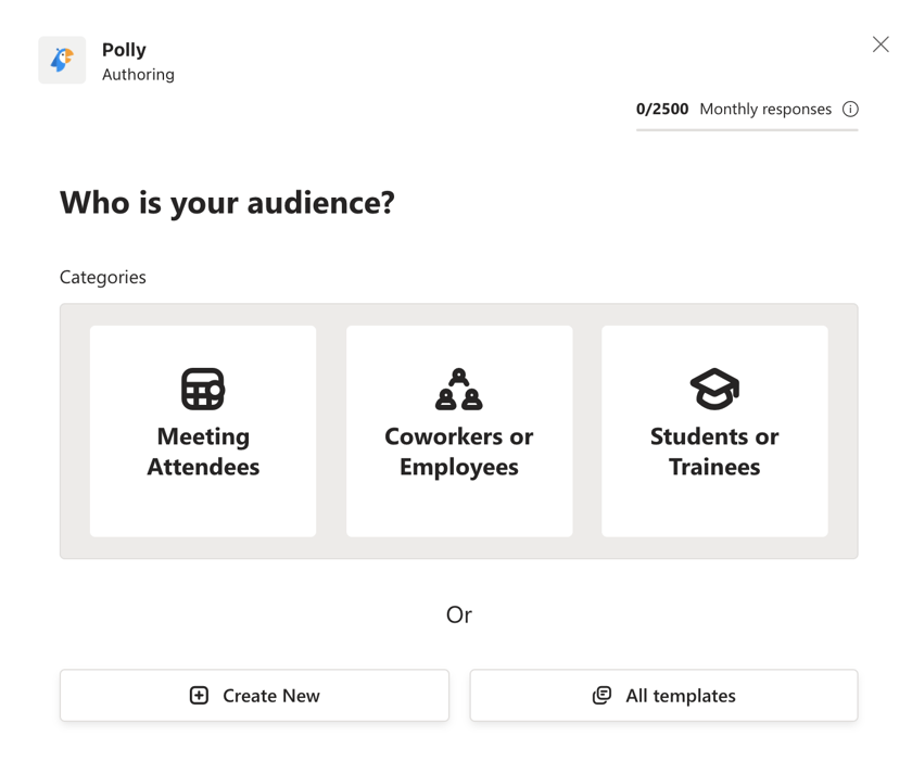 Polly for Microsoft Teams Basics & Shortcuts